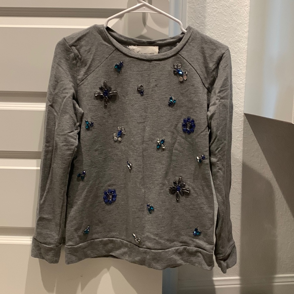 Vince Camuto sweatshirt with jewels